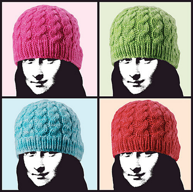 Chloe's Cabled Cap