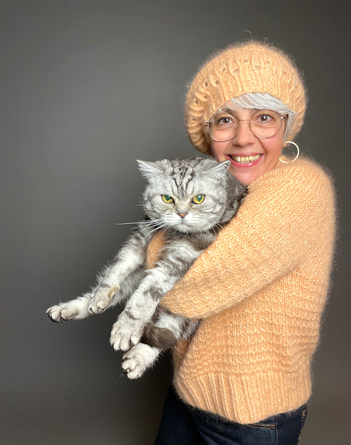 "My Fluffy"-Sweater