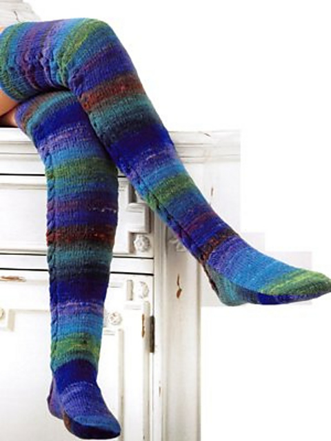 Design 12 Over-knee Socks