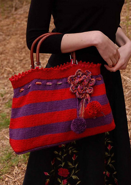 Wide Stripe Bag