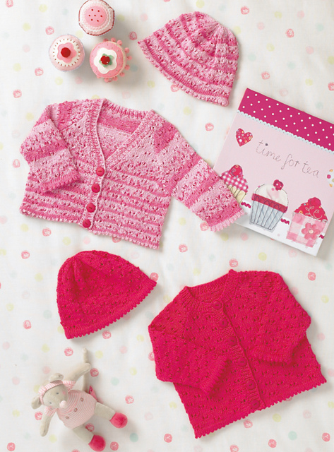 Design 01 Cardigans & Hat