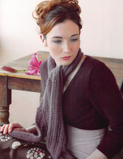 Herringbone Lace Scarf