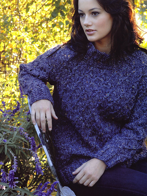 Lattice Twist Sweater