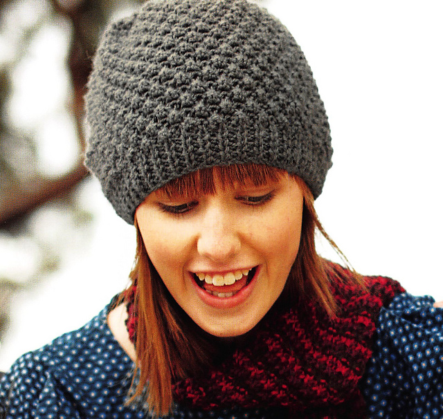 Berry Stitch Beanie