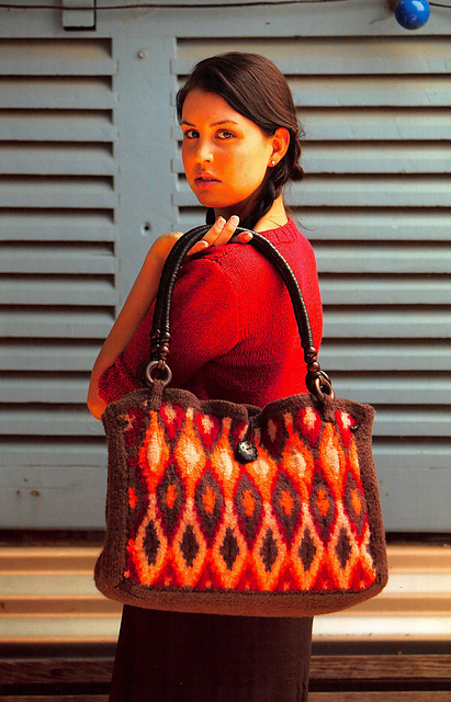 Diamond Carpet Bag