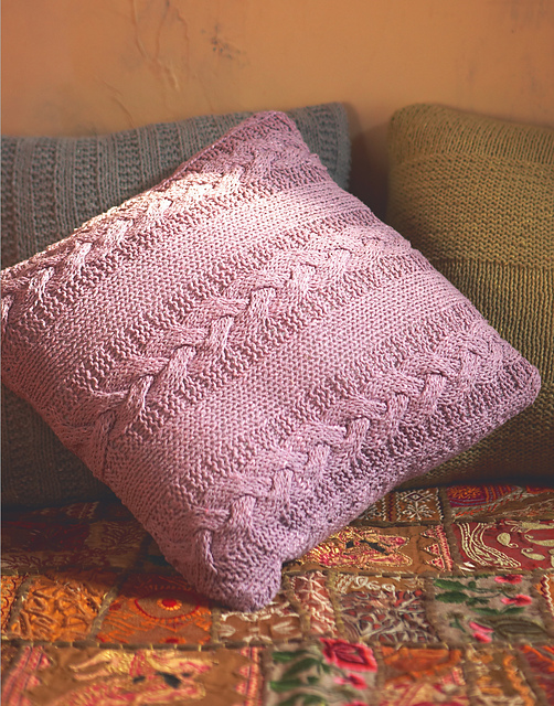 Cabled Cushion