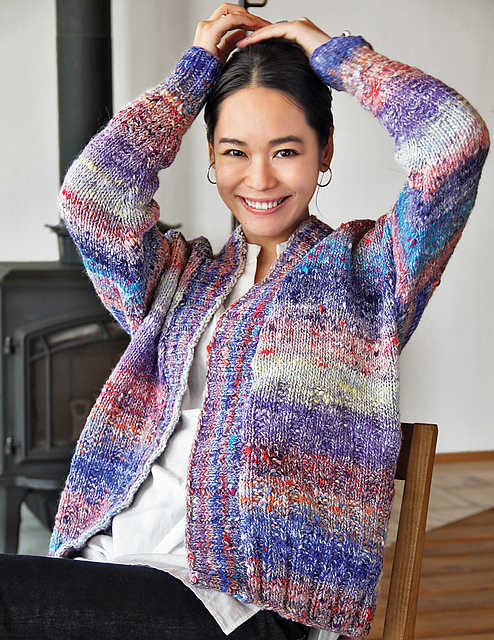 人気新作【RONRON】HEART CROCHET PATTERNフリースジャケット HEART CROCHET PATTERN FLEECE JACKET IVORY - RONRON 론론