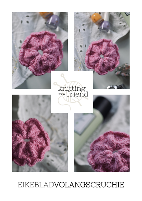 EikebladVolangScrunchie