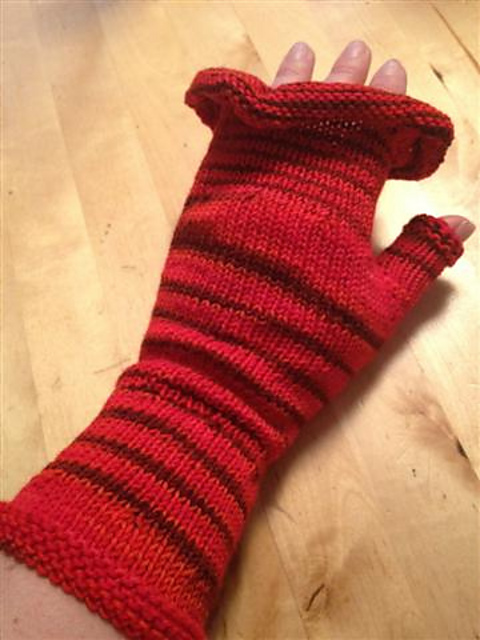 Trumpet Mittens (fingerless)
