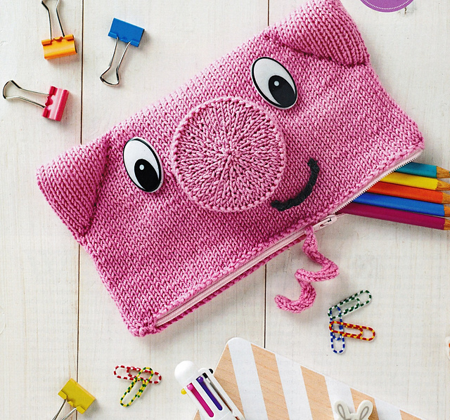 Piggy pencil case