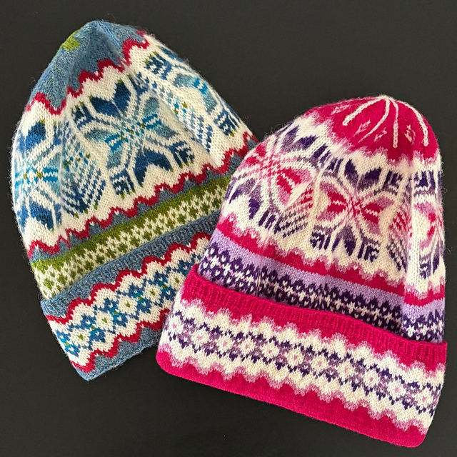 Ravelry: Knitting Jenny 26: Fair Isle Fisherman's Kep Hat pattern