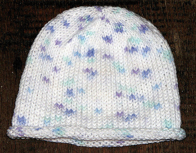 Top-Down Baby Hat