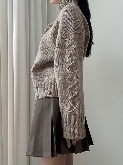 Ravelry: Cord X Pullover pattern by Nini (knitting knitter)