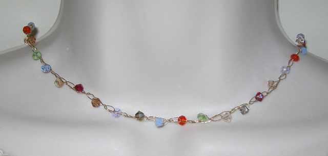 Delicate Crystal Necklace