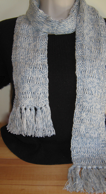 Skinny Denim Scarf