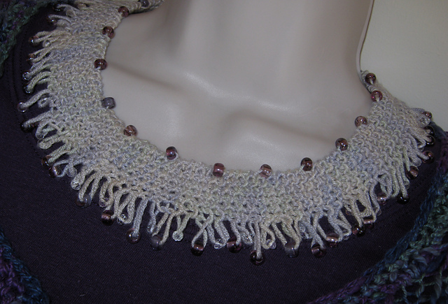 Silk & Glass Necklace