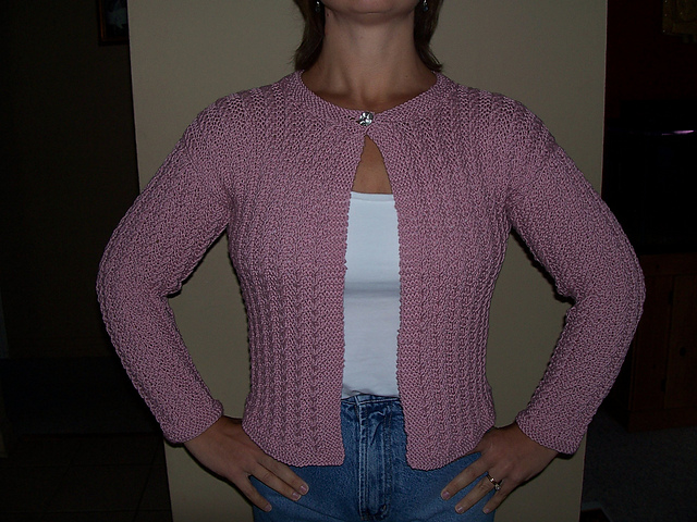 Stone Cotton Cardigan