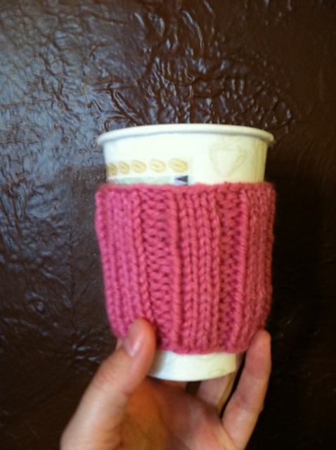 coffee wristwarmer