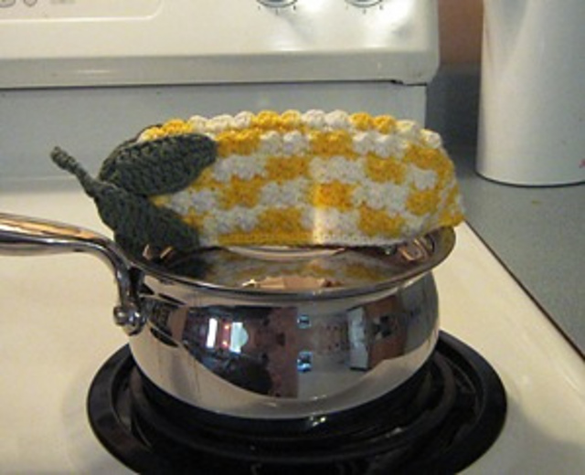 Ear of Corn Pot Holder