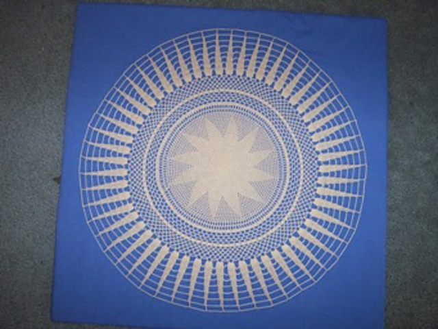 S-118 Sunburst Doily