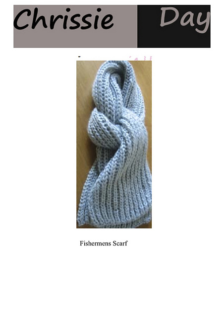 Fishermens Rib Scarf