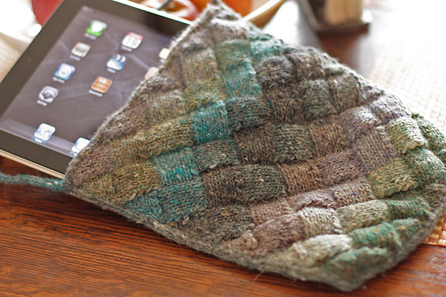 Entrelac Satchel