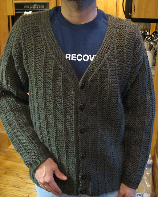 Classic Male Cardigan