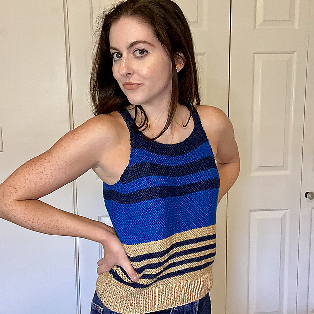 Color Block Tank