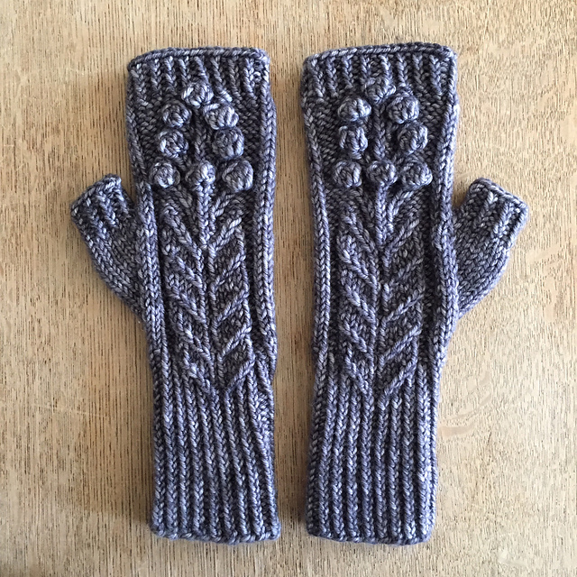 Spring Bloom Mitts