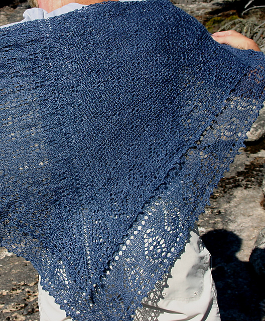 Paisley Lace Shawl