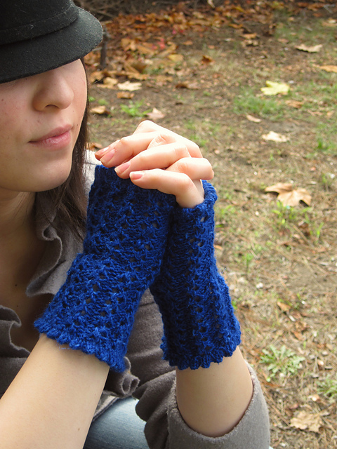 Veronica's Fingerless Mitts