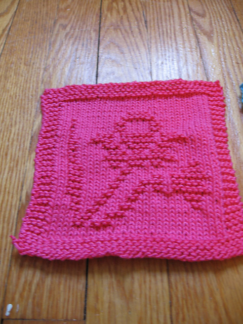 Daffodils Dishcloth