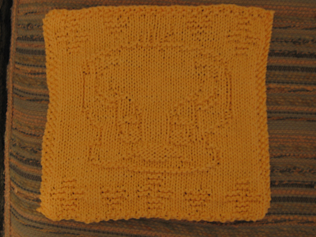 Yellow Bird Washcloth