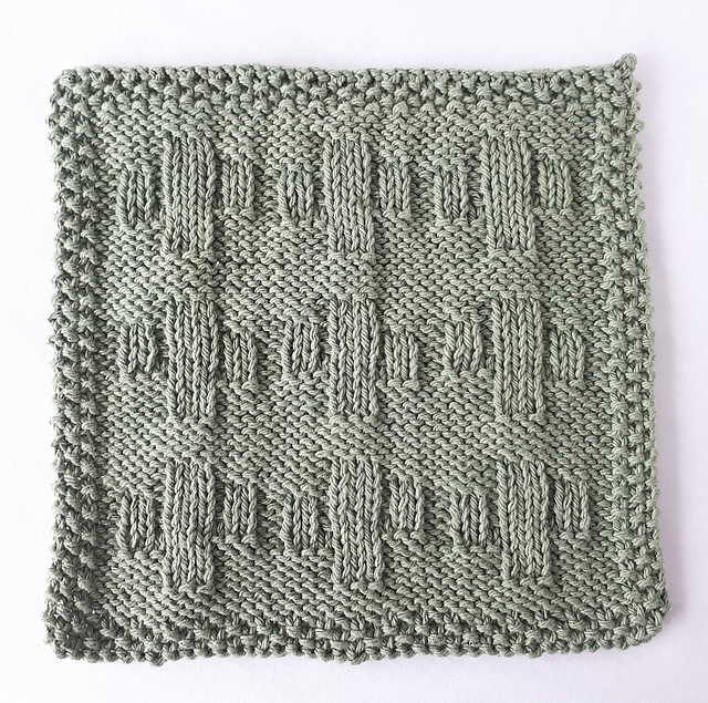 Mini Cactus Washcloth