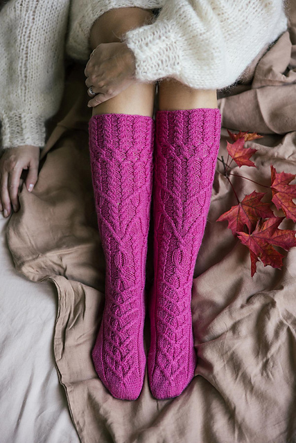 Wildflower Trail socks