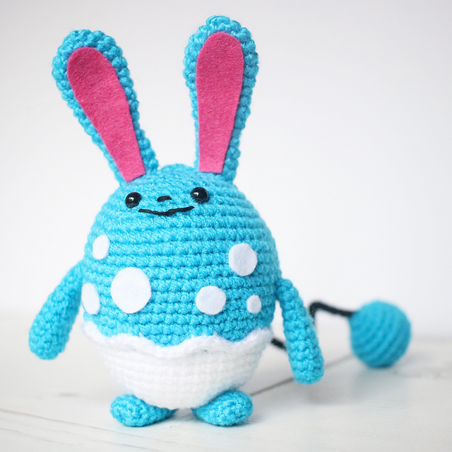 Azumarill Pokemon Amigurumi