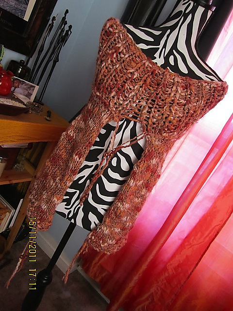 #27 Capelet with Beads