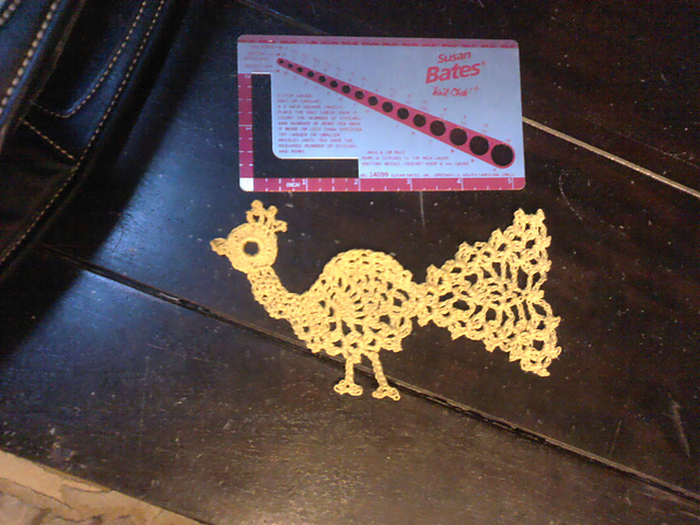 Pineapple Peacock Motif