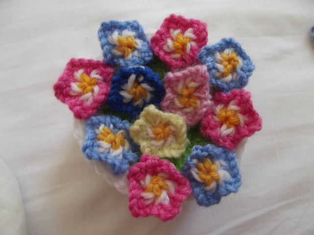 Knit your own forget me not