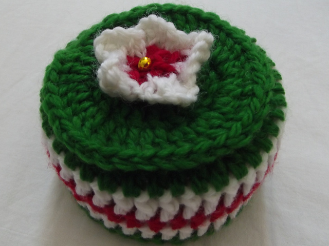 Christmas gift trinket box