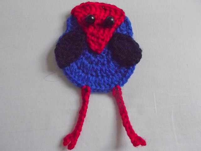 Crochet a pukeko
