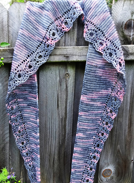 The Roundabout Shawlette
