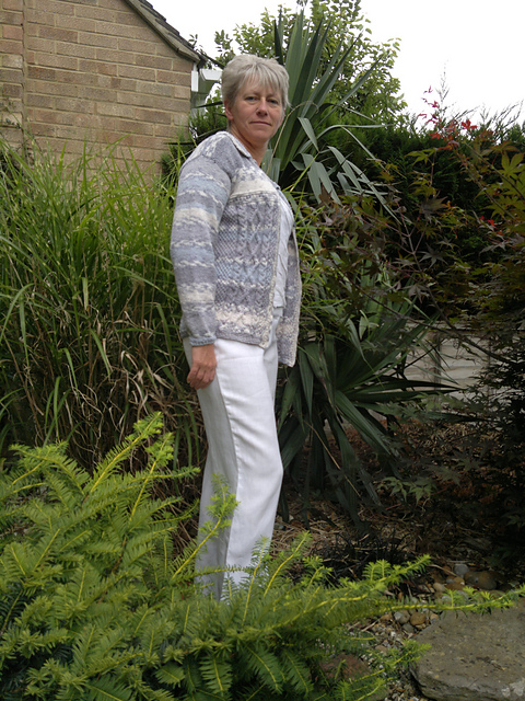 Cabled Cardigan