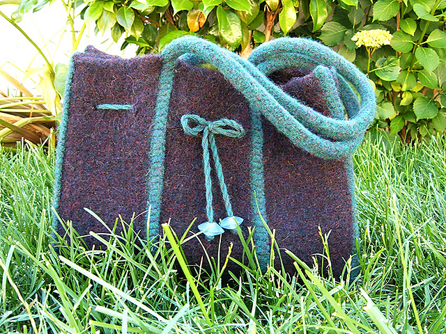 Vertical Stripe Bag