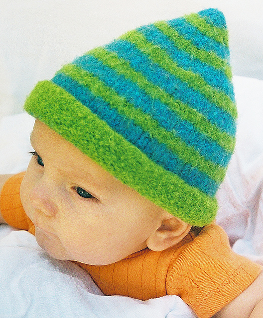 Striped Bell Hat