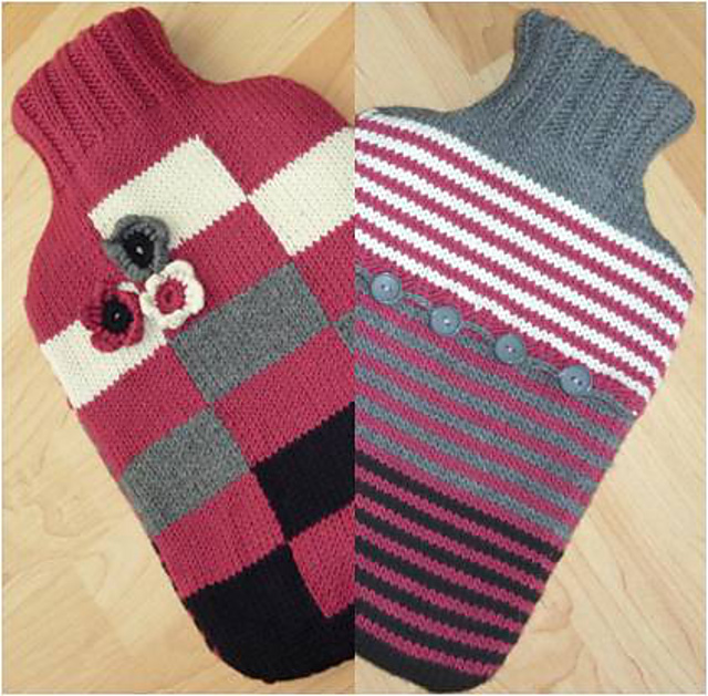 Mulled Mine - 2 hot water bottle covers
