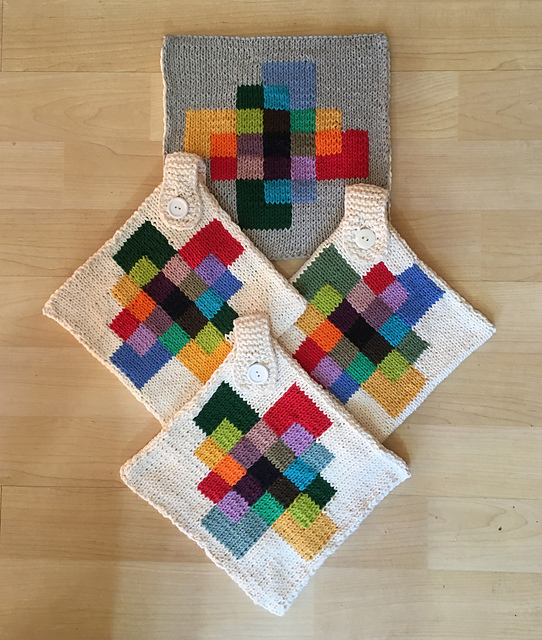 4 Venn Diagrams: Pot Holders & Coasters