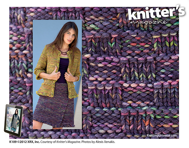 Shaggy Squares Skirt