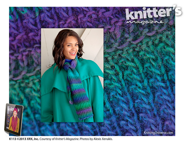 Blues & Berries Scarf