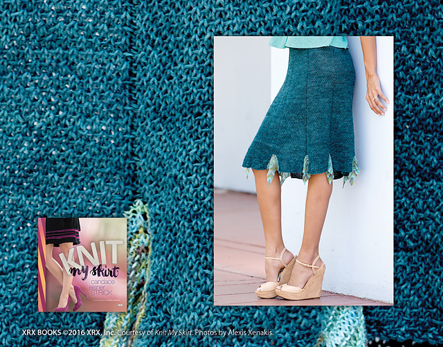 【THE MOZZ】Canter Knitting Setup SKIRT Misty Starlight Knit Mini Skirt - Grey - H&O